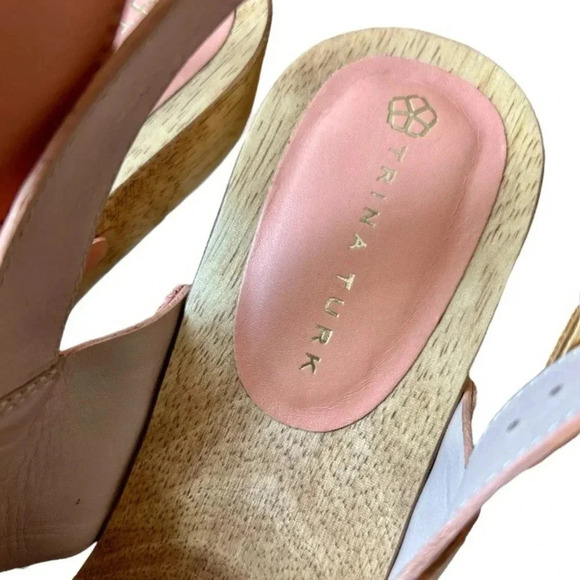 Trina Turk Penney Lucite Heel Women’s Size 10 - Picture 7 of 10